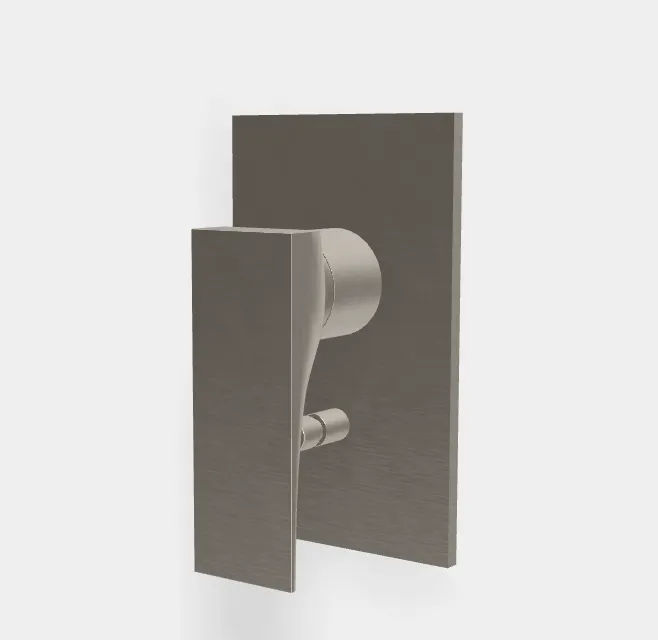 Смеситель для душа Fima Carlo Frattini Zeta, на 2 потребителя, брашированный никель (F3969X2SN)