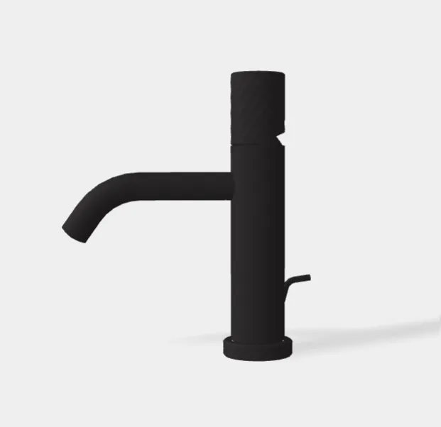 Смеситель для раковины Fima Carlo Frattini Spillo Tech, X Collection, черный матовый (F3031TXSXNS)