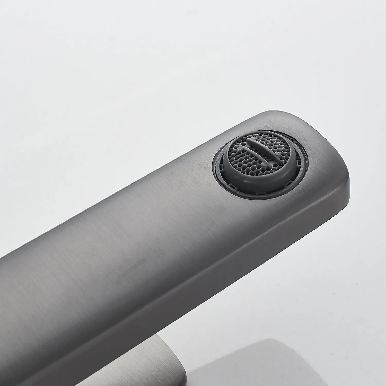 Смеситель для раковины Raffine F0199T, оружейная сталь