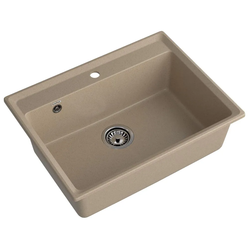 Кухонная мойка GranFest LEVEL 660, песочный