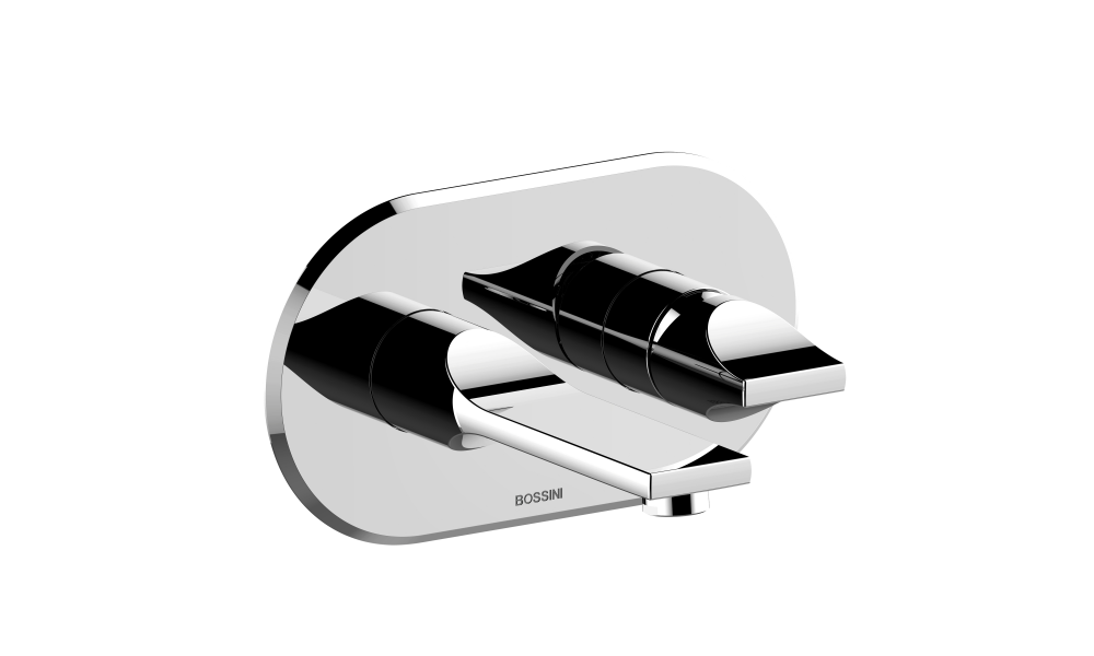 Смеситель для раковины Bossini Apice без донного клапана, хром (Z00549.030)