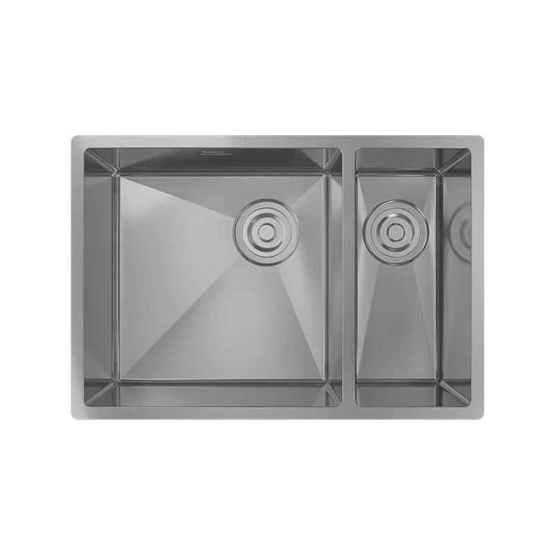 Кухонная мойка Rivelato 6444 1/5В-UN-L , нержавеющая сталь