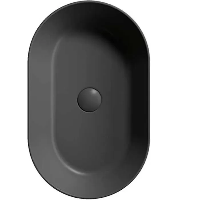 945826 Kube-X Раковина накладная 60х37 см цвет ardesia matte GSI