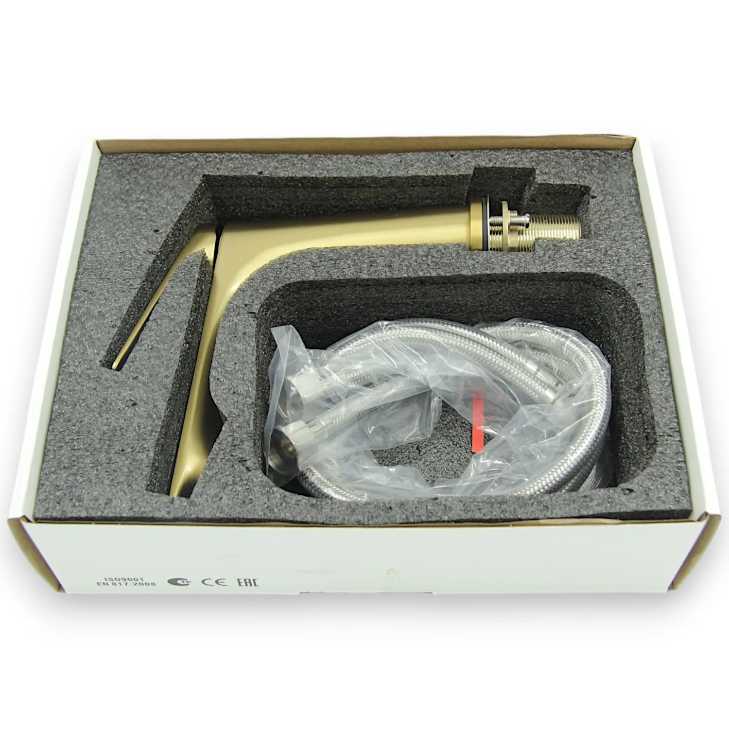 Смеситель для раковины Maretti Cristina Gold CRG32RF816, брашированное золото