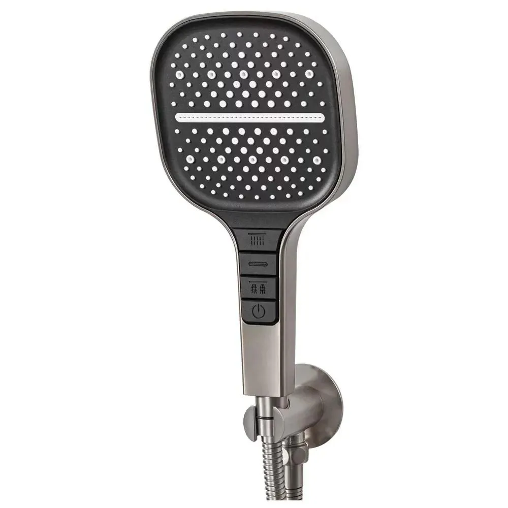 Душевая система встраиваемая (без излива) Hansberge H6090NK, никель