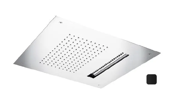Верхний душ Almar Built-in head showers, 498х498, черный матовый (E044260.MB)