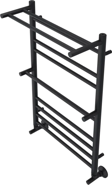 Полотенцесушитель водяной Aquatek Альфа П10 500х800, черный муар