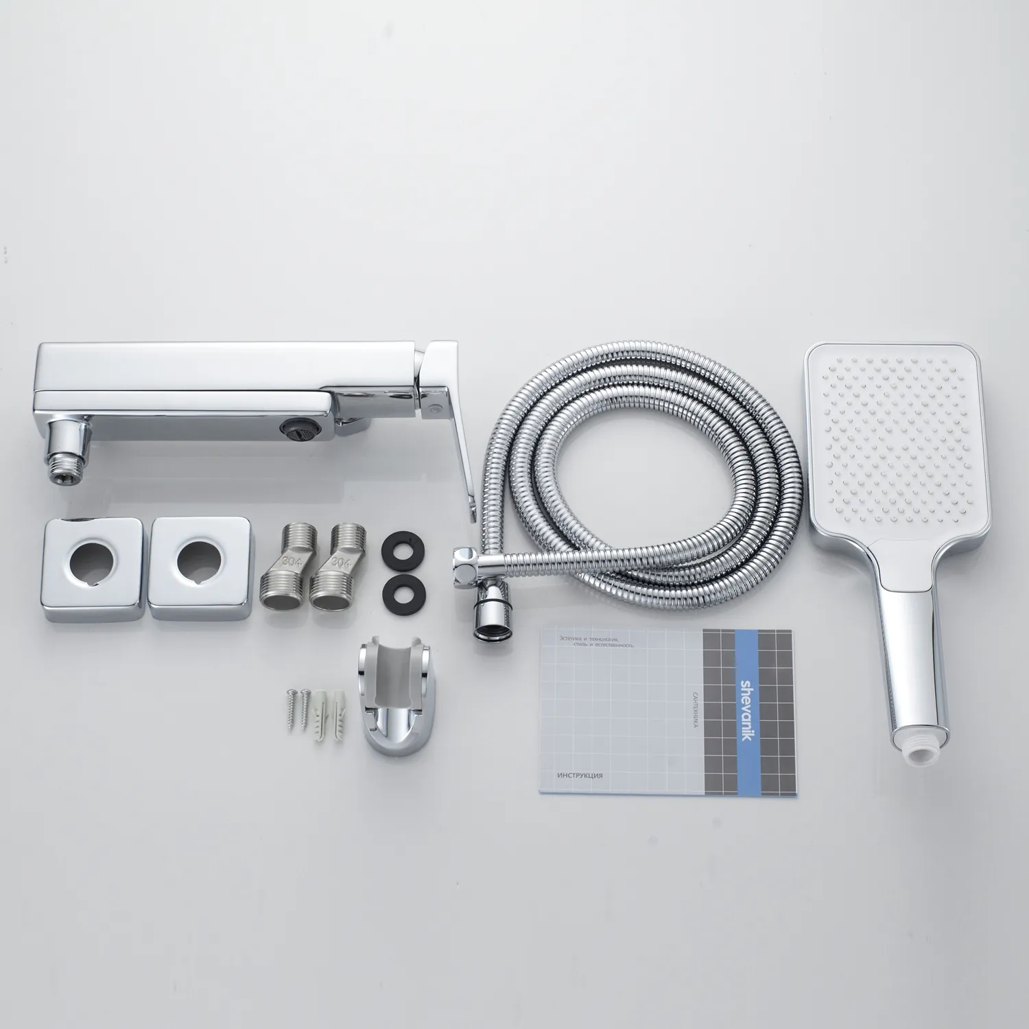 Смеситель для ванны Shevanik S9952, хром