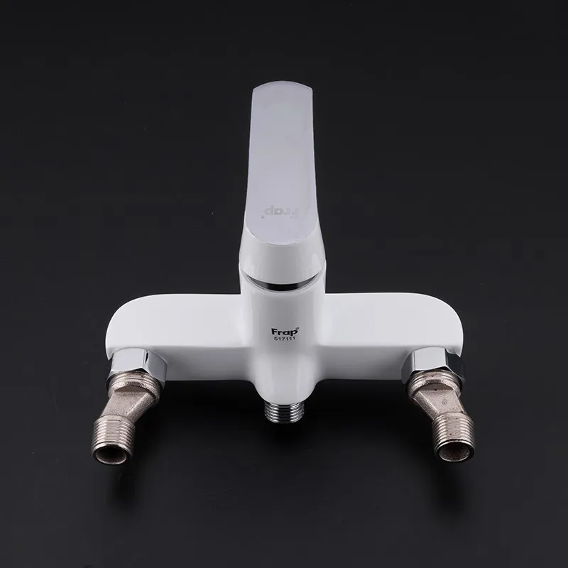 Смеситель для ванны FRAP F2231, белый