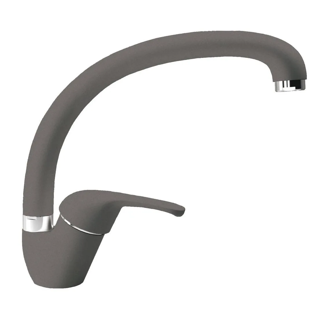 Смеситель для кухни Florentina МИРА 313.38H.1123.307, серый шёлк