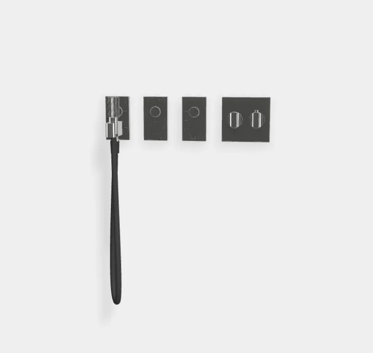 Смеситель для душа Fima Carlo Frattini Switch, на 3 потребителя, хром (F5946CR)