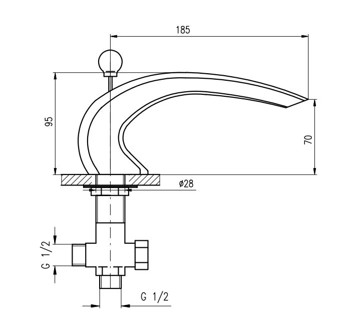 Излив Rav Slezak VOD7200