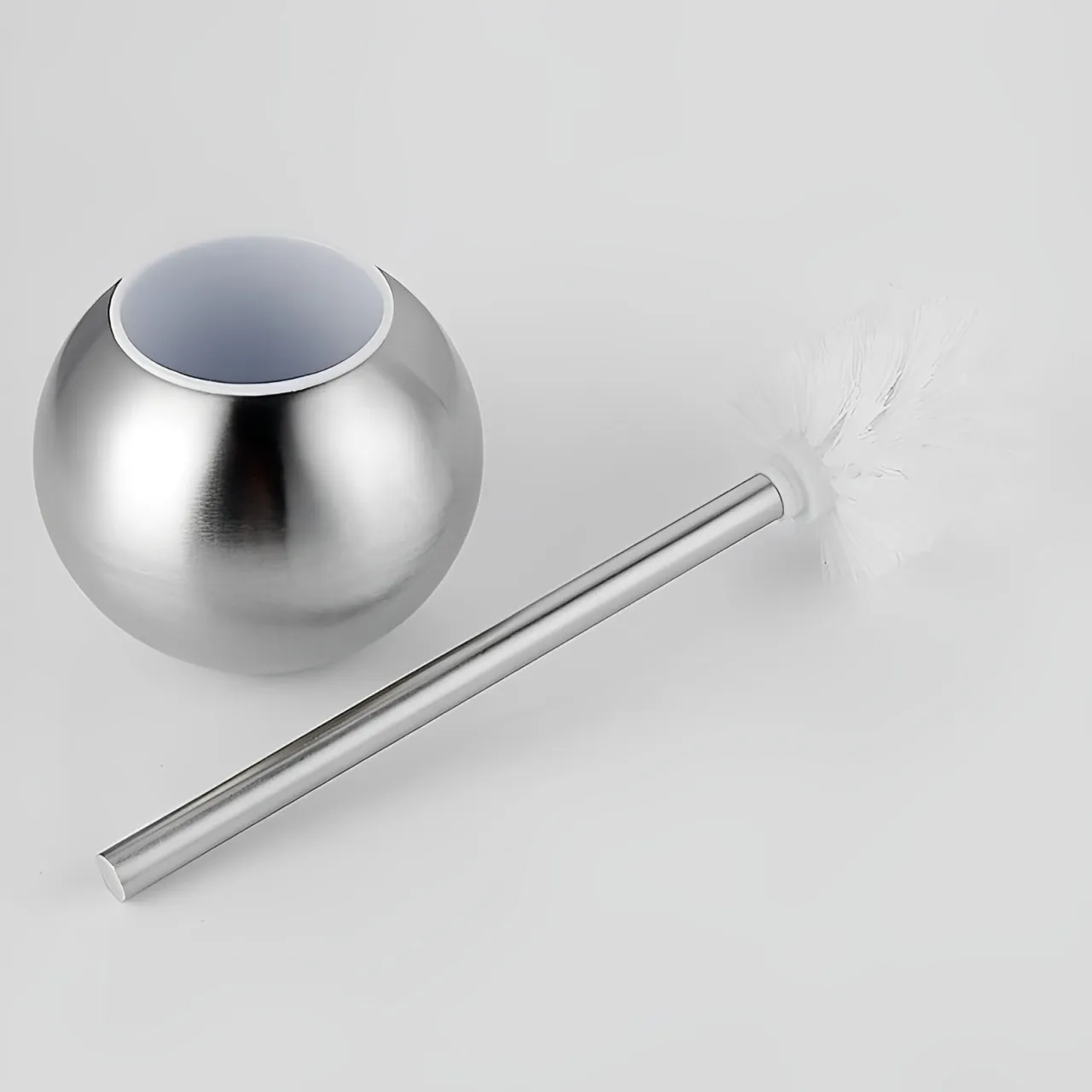 Ершик для унитаза напольный Maretti Alessia AS58N33, сатин