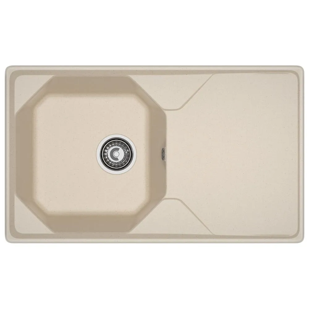 Кухонная мойка GranFest UNIQUE 840L, кашемир