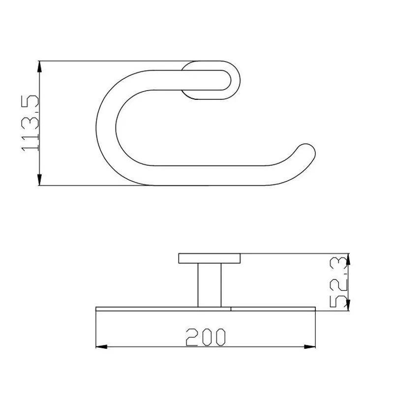 Держатель для туалетной бумаги Rav Slezak YUKON YUA0401, хром