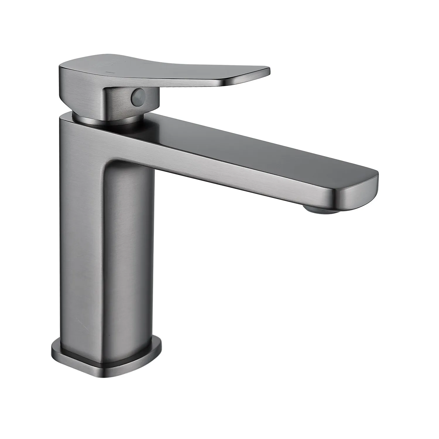 Смеситель для раковины Raffine F0199T, оружейная сталь