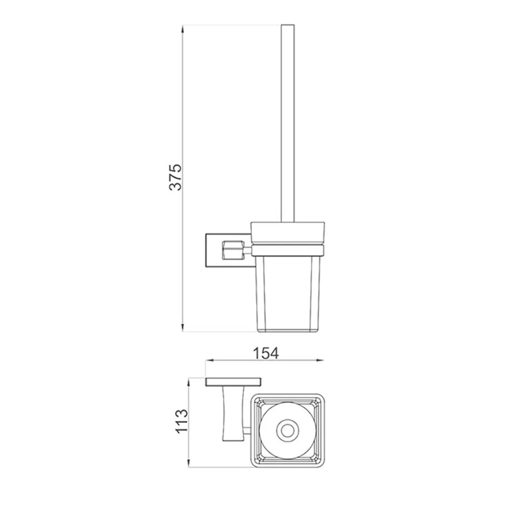 Ершик для унитаза GAPPO G0710-6,