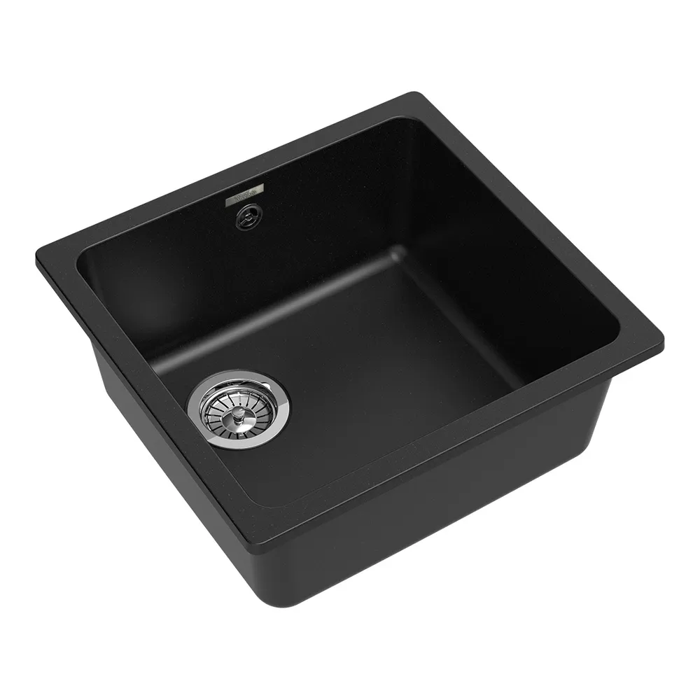 Кухонная мойка Rivelato BERKANA BK-45, черный