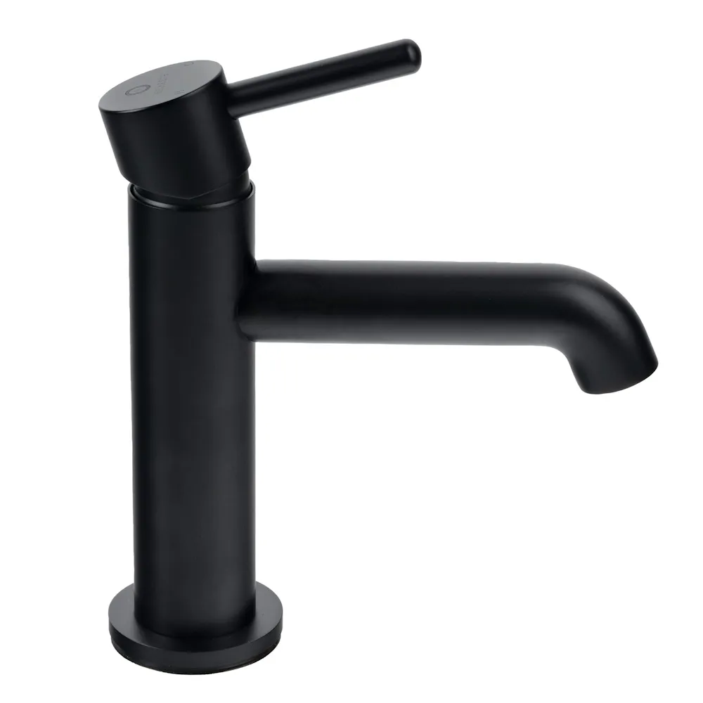 Смеситель для раковины FILARETE Roun FL5020BL, черный