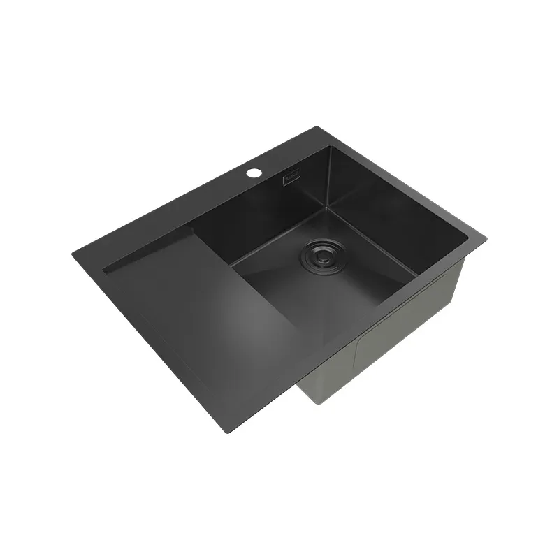 Кухонная мойка Rivelato 6550-R, pvd черный