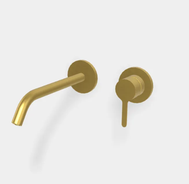 Смеситель для раковины Fima Carlo Frattini Snap, золото брашированное (F3121WLX8OS)