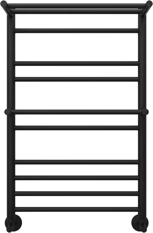 Полотенцесушитель водяной Aquatek Альфа П10 500х800, черный муар