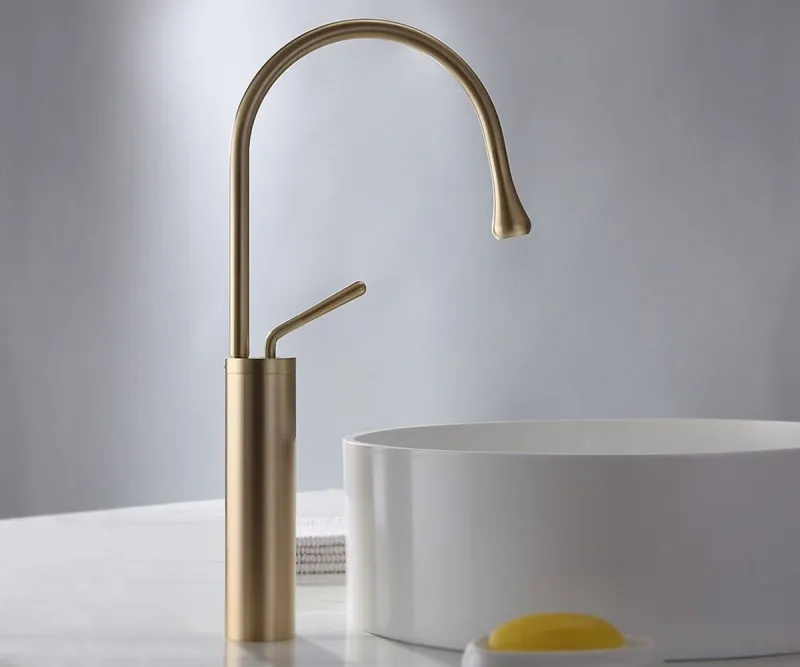 Смеситель для раковины Bronze de Luxe SCANDI 9015BR, бронза