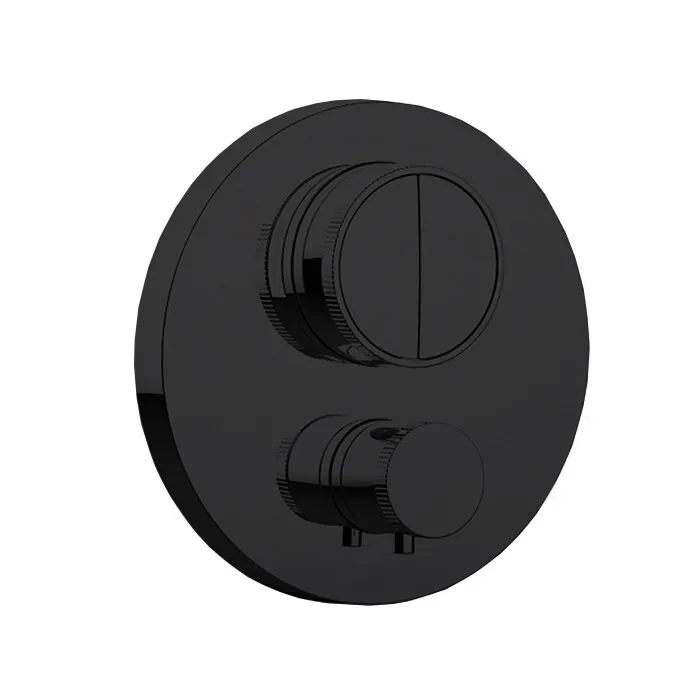 Смеситель для душа Almar Core, на 2 потребителя, черный матовый (E176632.MB)