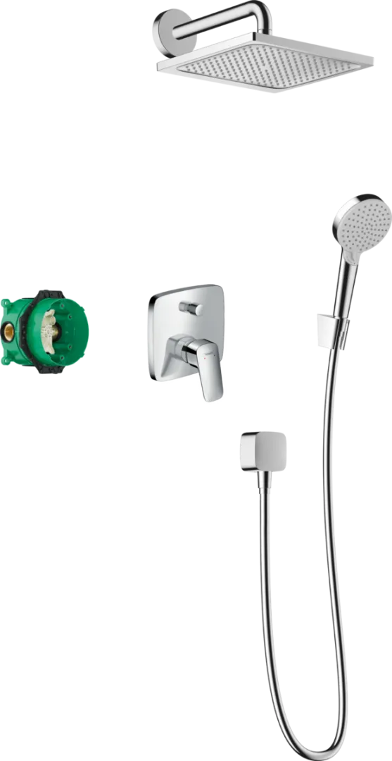 Душевой набор Hansgrohe ShowerSet Crometta E/Logis 27957000 хром