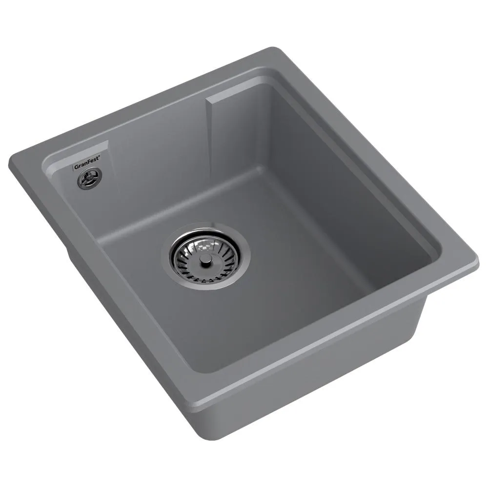 Кухонная мойка GranFest URBAN 4540, темно-серый