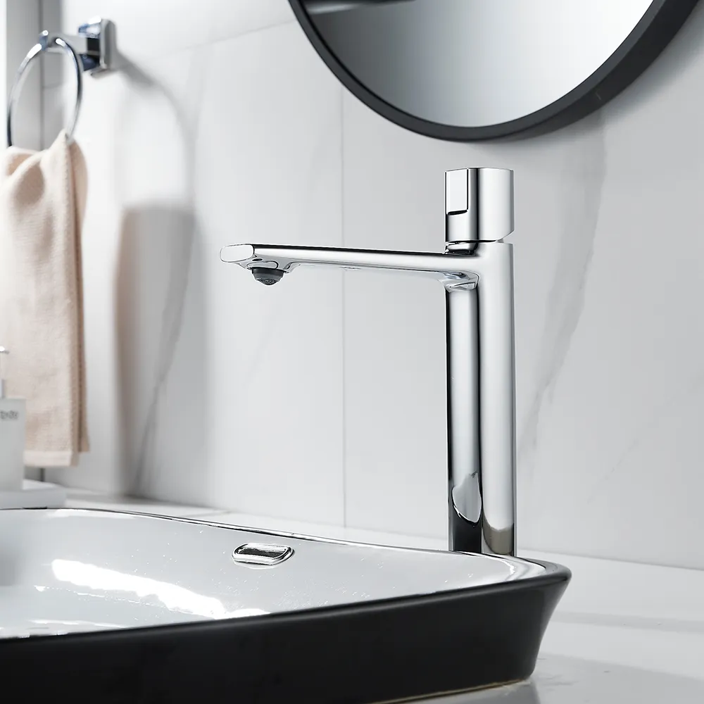 Смеситель для раковины высокий Maretti Lorenza LR32RF842-V, хром