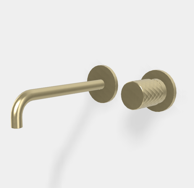 Смеситель для раковины Fima Carlo Frattini Spillo Tech, X Collection, шампань брашированная (F3051TWLX9XHS)