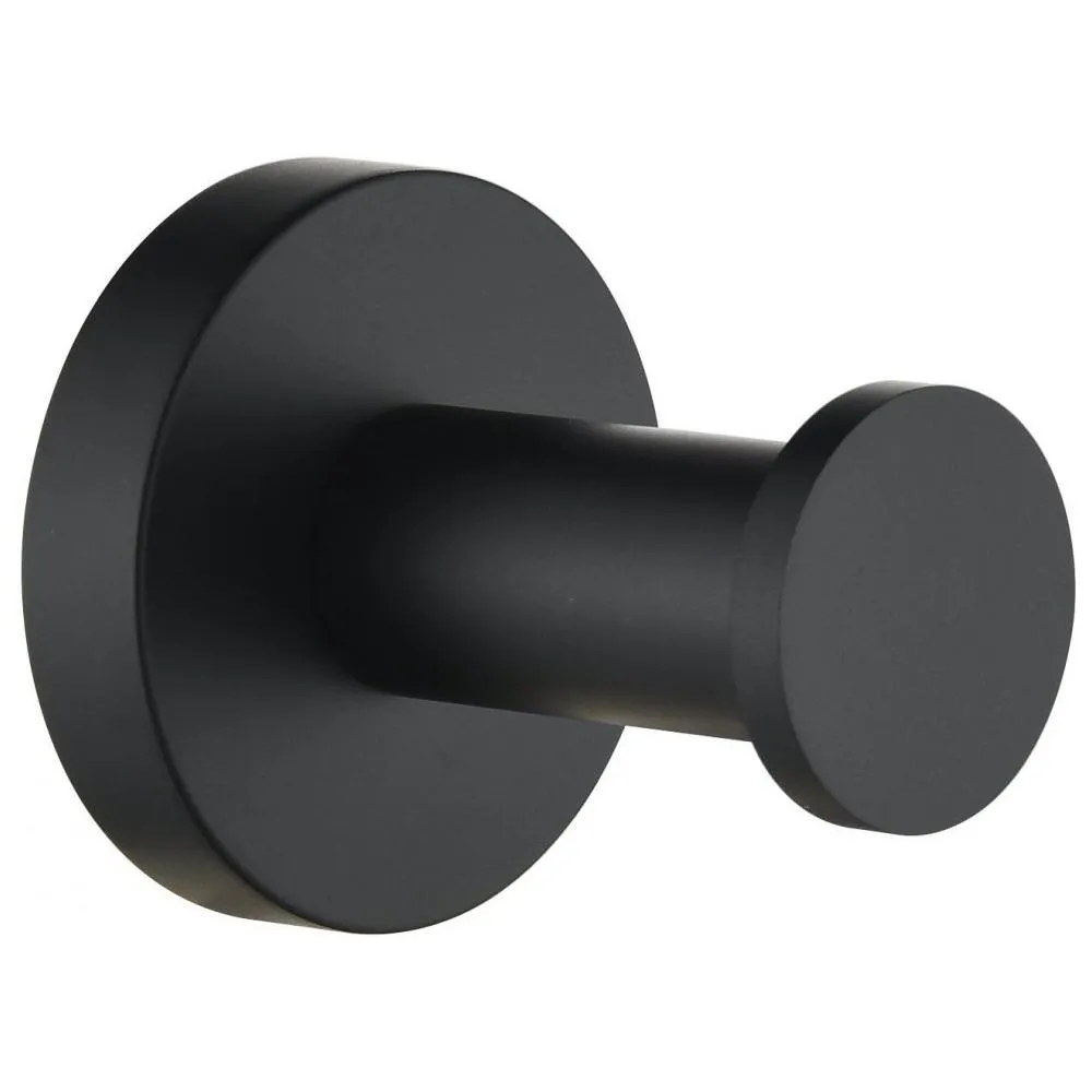 Крючок для ванной комнаты Grocenberg AC0061BL, черный