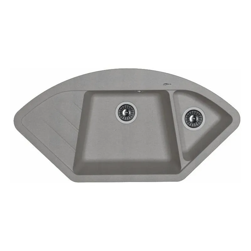 Кухонная мойка Florentina ВЕСТА 20.285.E1005.307, серый шёлк