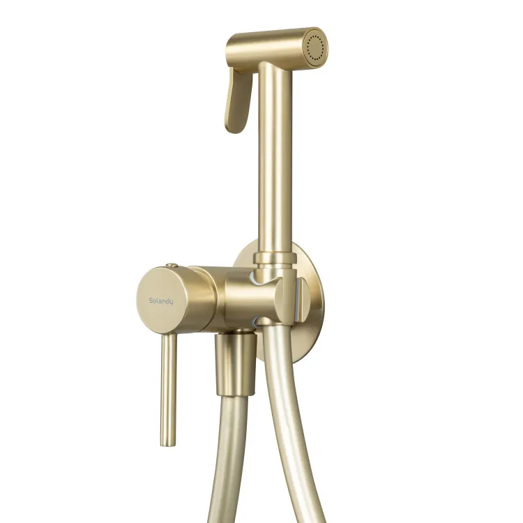 Гигиенический душ Splendy Joy золото матовое брашированное (JO219YU1KLGM)