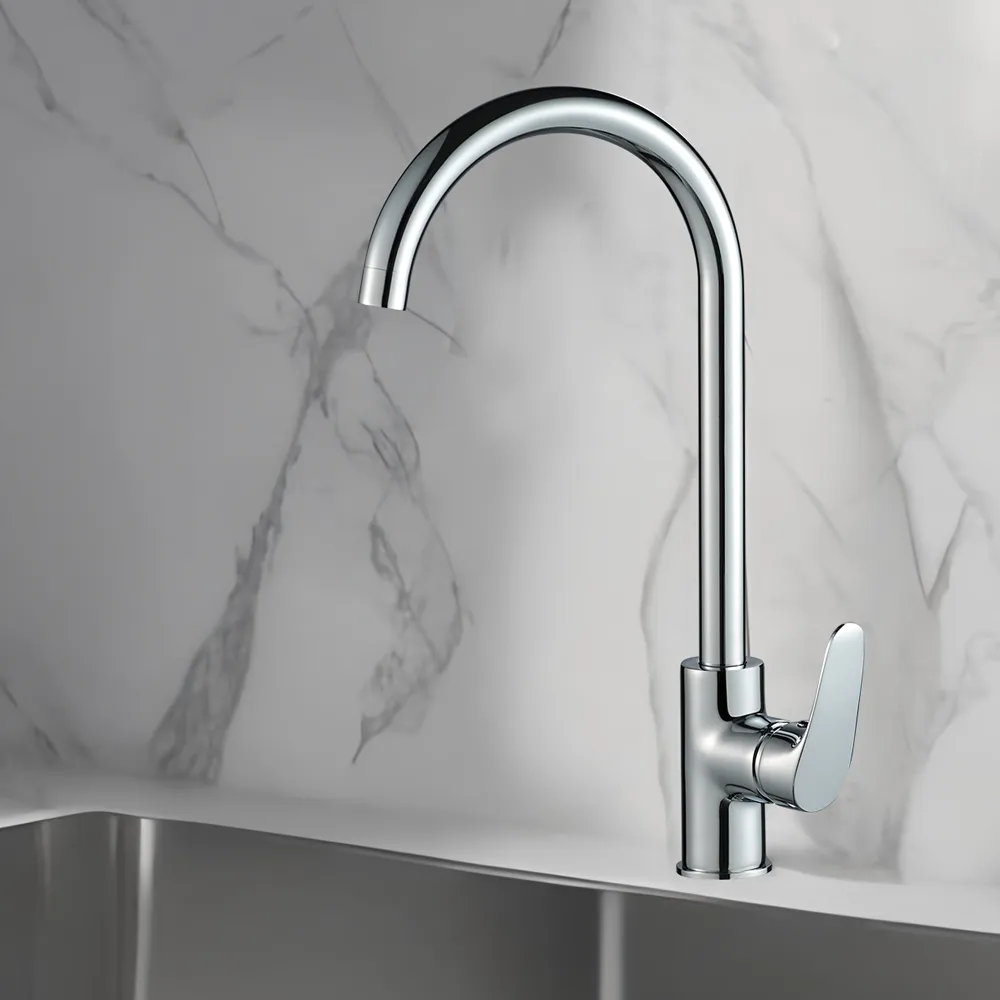 Смеситель для кухни WesnaArt OCEAN OCE12-110, хром