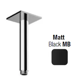 Держатель верхнего душа Almar Shower Arms, черный матовый (E021106.MB)