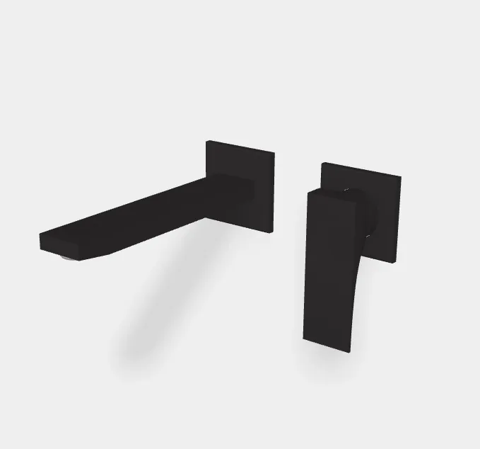 Смеситель для раковины Fima Carlo Frattini Zeta, черный матовый (F3971WLX8NS)