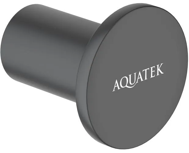 Крючок AQUATEK ЛИРА, матовый черный AQ4401MB