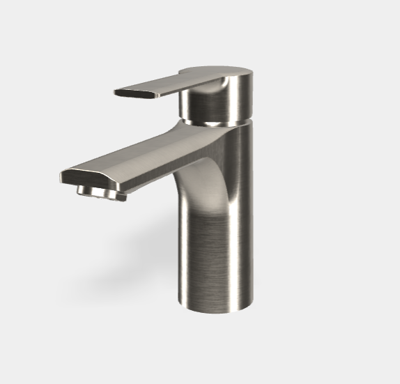 Смеситель для раковины Fima Carlo Frattini Mast, брошированный никель (F3131SN)