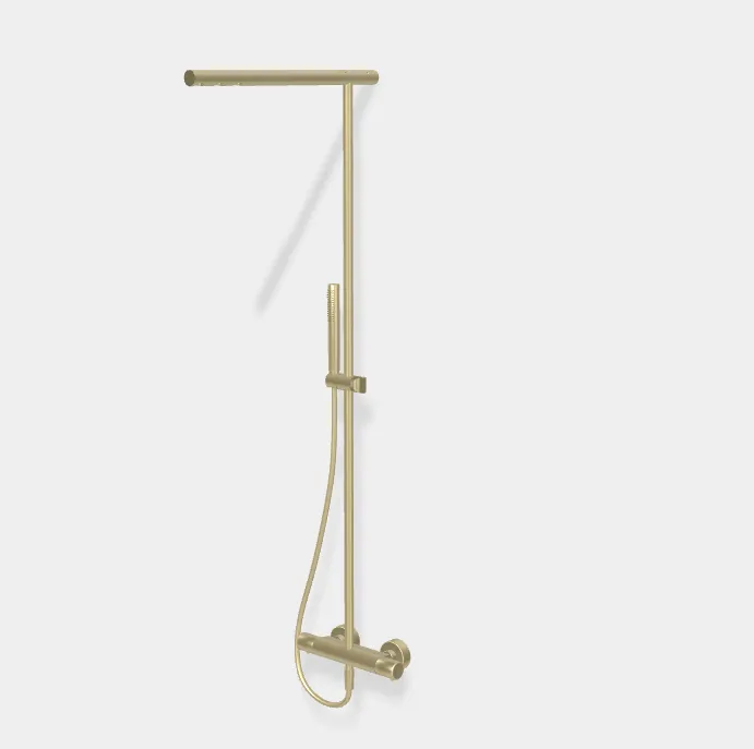 Душевая стойка Fima Carlo Frattini Shower column, шампань брашированная (F4925/SWT36HS)