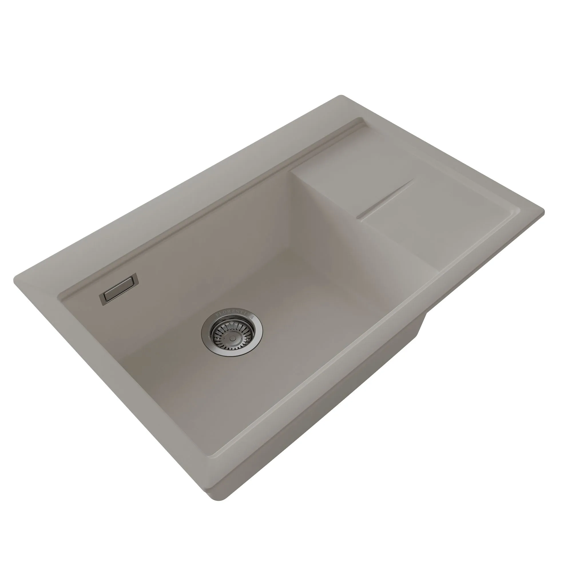Кухонная мойка с разделочной доской Florentina РОССАНА 20.500.C0780.305, грей