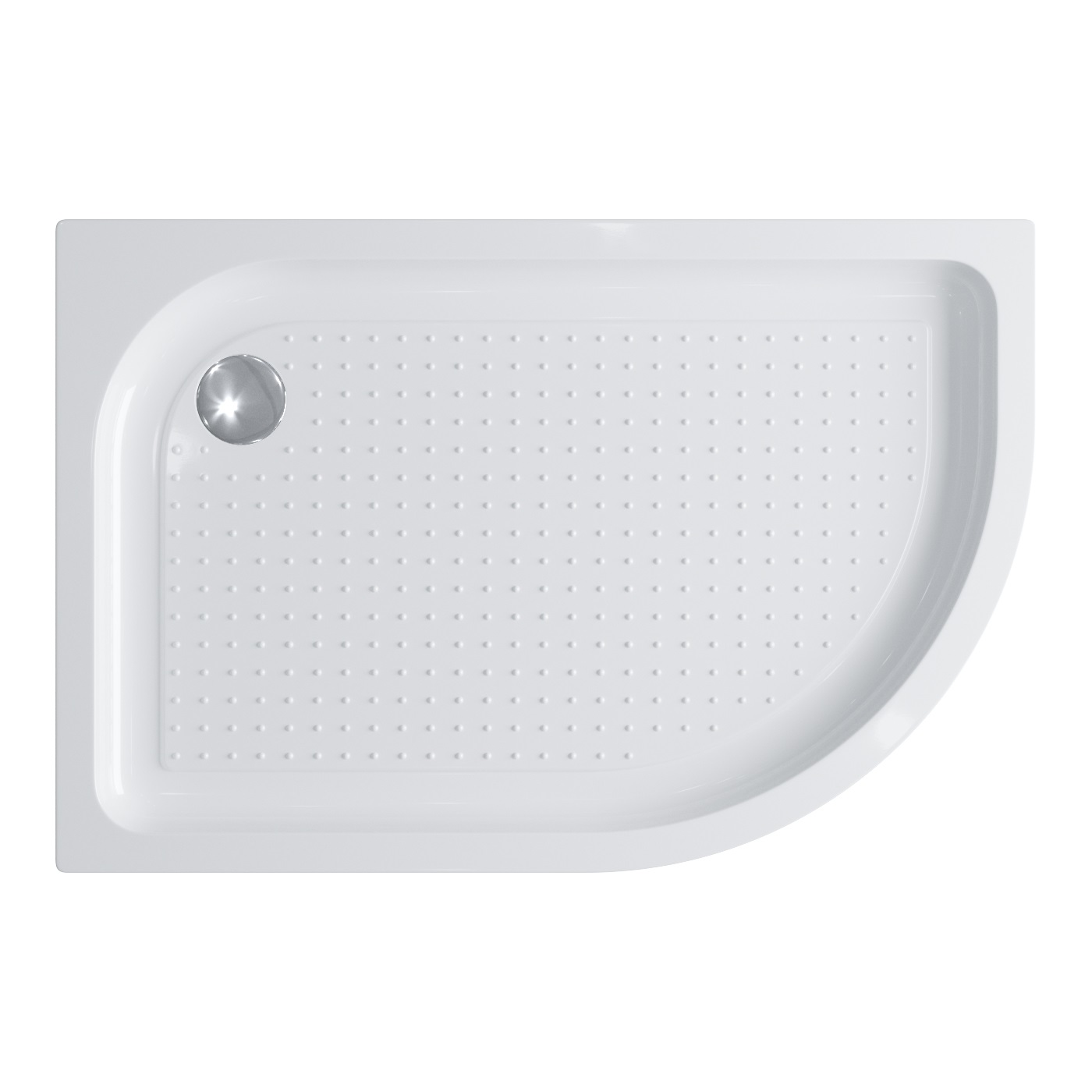 Акриловый поддон BelBagno 1000х800 мм, белый (TRAY-BB-RH-100/80-550-15-W-L)