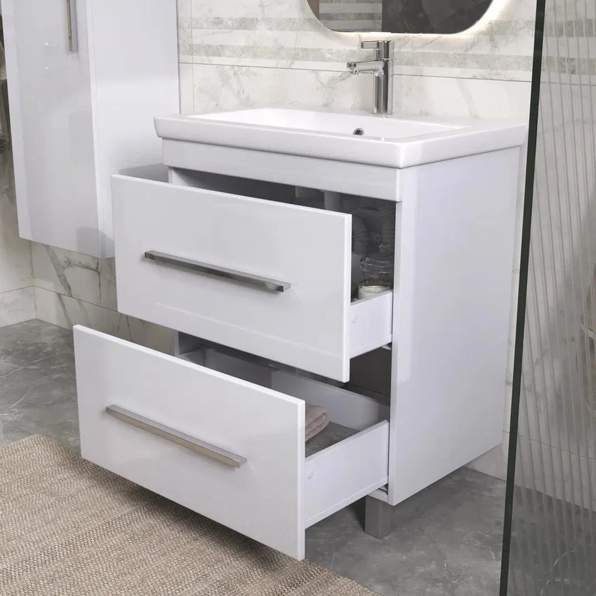 Тумба с раковиной напольная VIGO Land 020, 70 см