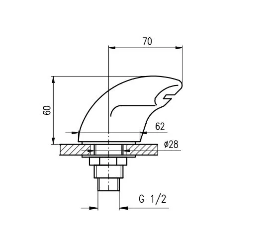 Излив Rav Slezak VOD7001SM