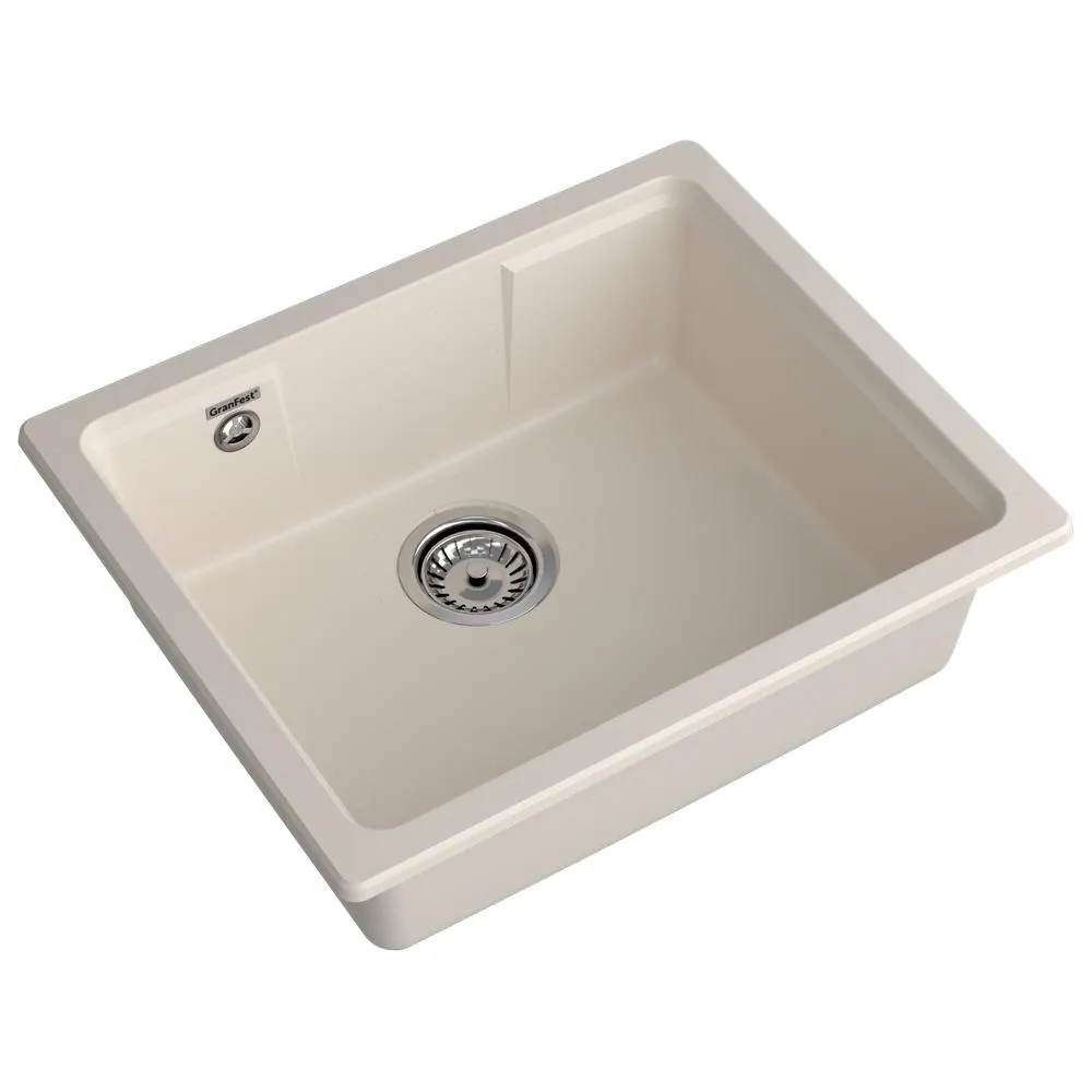 Кухонная мойка GranFest URBAN 4555, белый