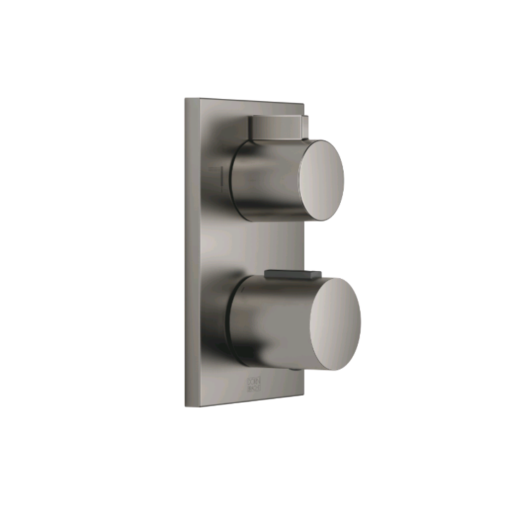 Смеситель для душа Dornbracht Series specific, с двухсторонней регулировкой объема подачи , платина темная сатинированная (Dark Platinum Satin) (36.426.670.99)