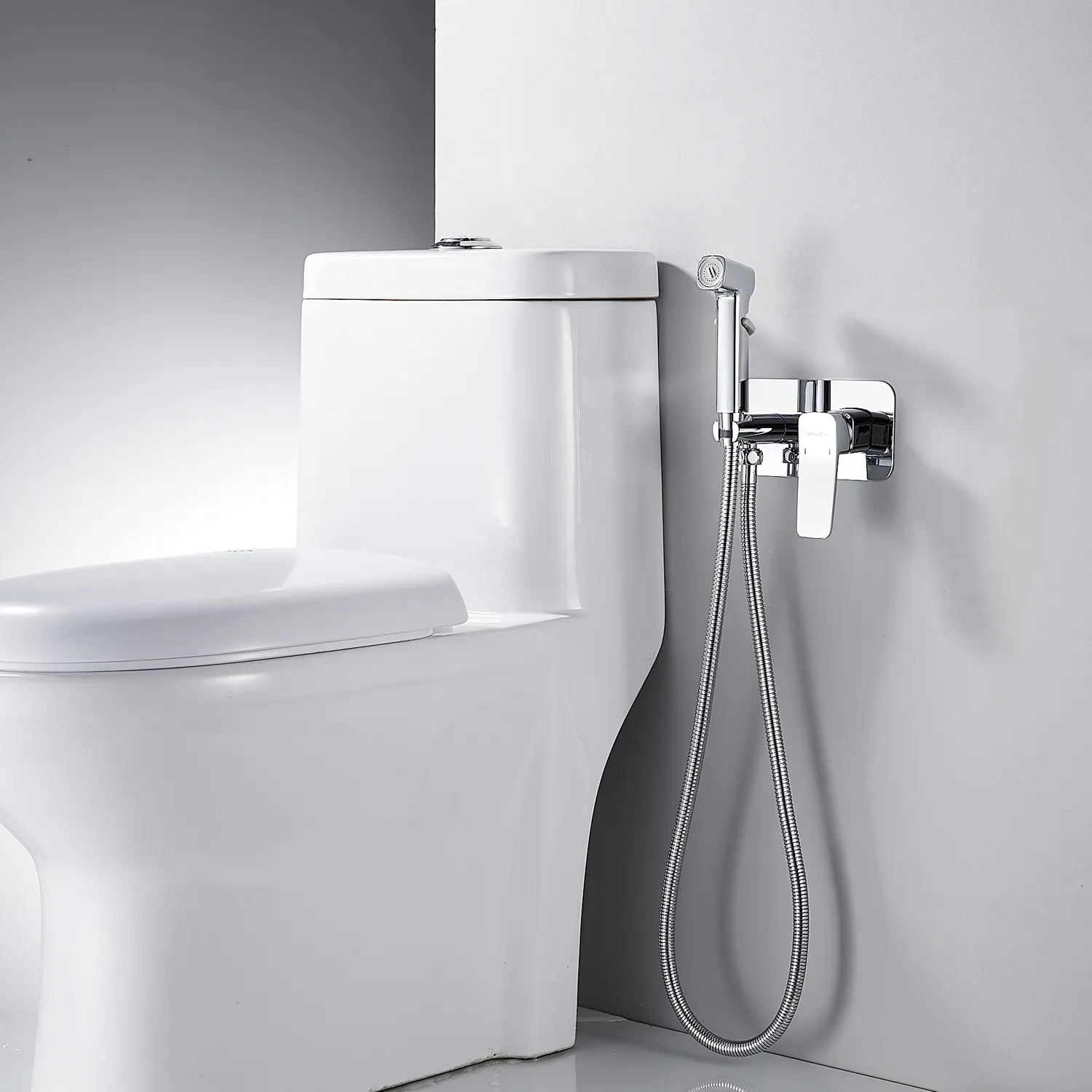 Гигиенический душ со смесителем Shevanik S9905, хром