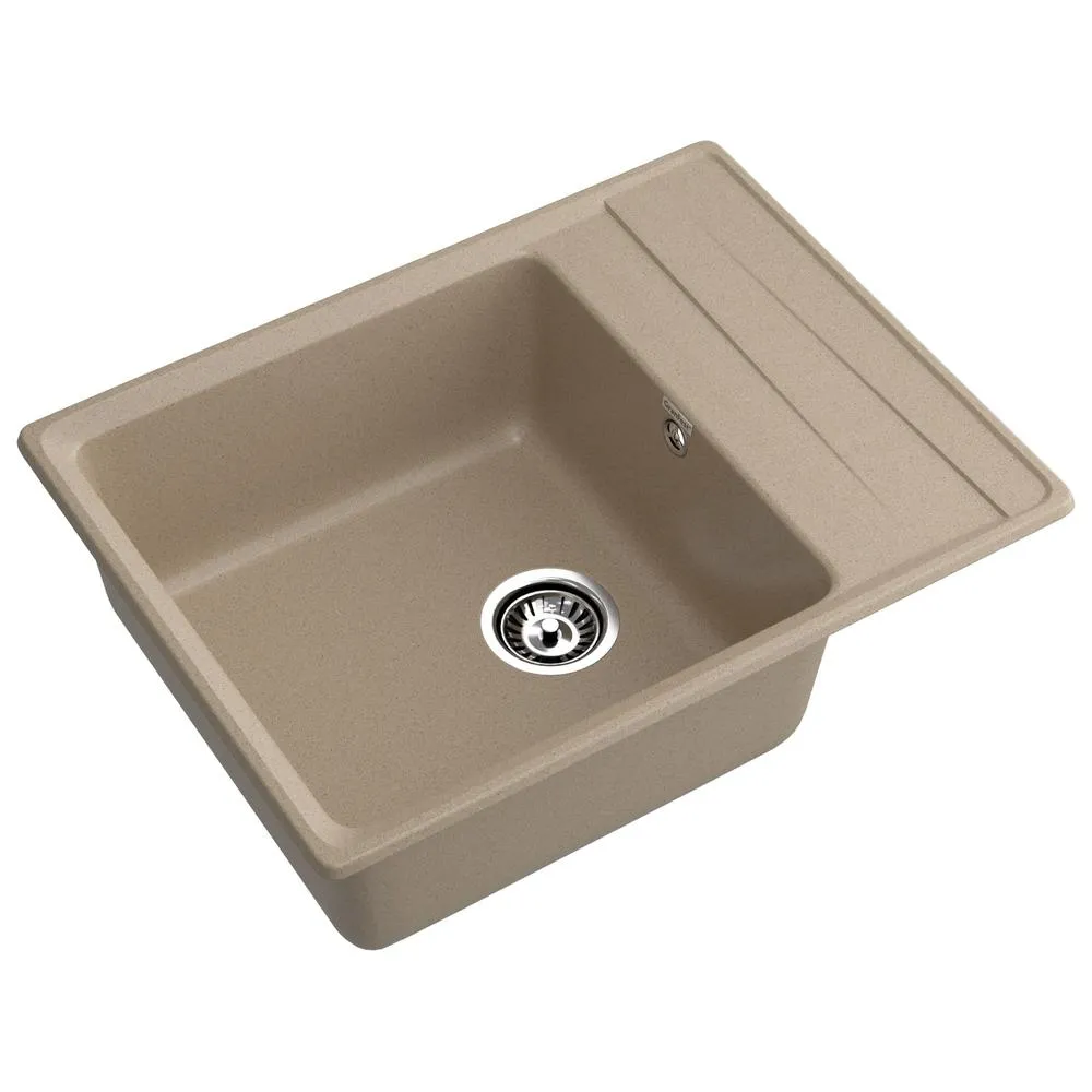 Кухонная мойка GranFest LEVEL 660L, песочный