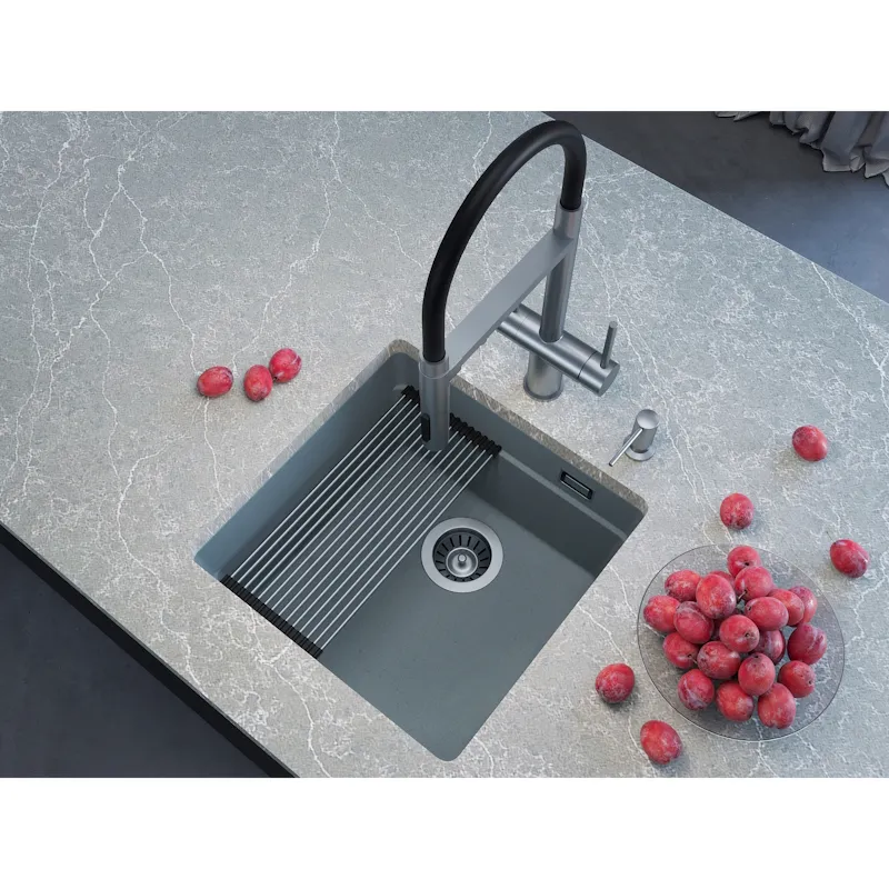 Кухонная мойка Grandex Aqua Comfort 500102, серый